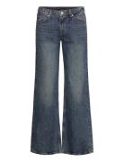 Imoo Low Wide Jeans Navy Monki