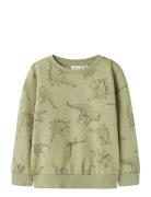 Nmmvaron Ls Aop Swt Unb Noos Green Name It