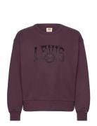 Graphic Heritage Crew Crew App Purple LEVI´S Women