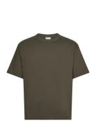 Logo Ss T-Shirt Green GANT