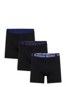 Cotton Stretch Boxer 3P Black Björn Borg