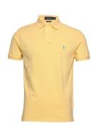 The Iconic Mesh Polo Shirt Yellow Polo Ralph Lauren