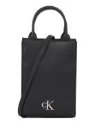 Minimal Monogram Tote18 Black Calvin Klein