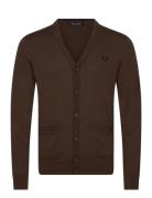 Classic Cardigan Brown Fred Perry