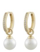 Core Pearl Ring Ear Gold SNÖ Of Sweden