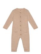 Jumpsuit - Knitted Beige CeLaVi