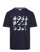 Short Sleeves Tee-Shirt Navy BOSS