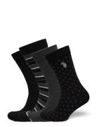 Uspa Socks Box Bedford Men Black U.S. Polo Assn.