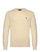 Cotton Crewneck Sweater Yellow Polo Ralph Lauren