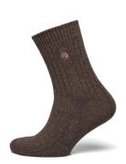 Rose Wola Sock Brown Becksöndergaard