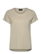 Cotton-Modal Blend Classic Tee Green Lexington Clothing