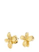 Charmaine Recycled Earrings Gold Pilgrim