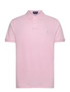 The Iconic Mesh Polo Shirt Pink Polo Ralph Lauren