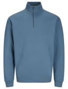 Jjebradley Sweat Half Zip Noos Blue Jack & J S