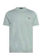 Ringer T-Shirt Blue Fred Perry