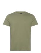 Tjm Xslim Jersey Tee Khaki Tommy Jeans