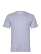 Micro Logo Interlock T-Shirt Blue Calvin Klein