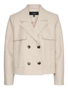 Vmfortunesheila Short Jacket Ga Boo Cream Vero Moda