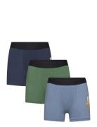 Lwagan 107 - 3-Pack Boxers Green LEGO Kidswear