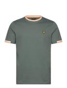 Half Tipped T-Shirt Khaki Lyle & Scott