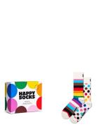 2-Pack Pride Socks Gift Set White Happy Socks