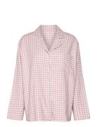 Jacket Ls Check Essentials Pink Hunkemöller