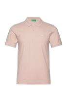 H/S Polo Shirt Pink United Colors Of Benetton