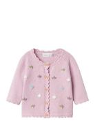 Nbfbilili Ls Knit Card Pink Name It