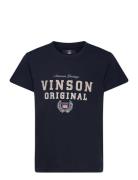 Rylan Reg Cot Vin Jr B Tee Navy VINSON