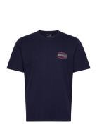 Small Graphic Tee Navy Wrangler