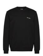 Small Logo Crew Black Wrangler