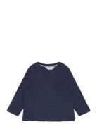 Patch Pocket T-Shirt Navy Mango