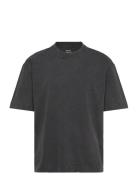 Heavy Weight Boxy T Shirt Black Hollister
