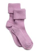 Cotton Rib Baby Socks Pink Mp Denmark