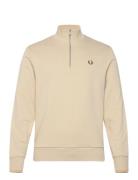 Half Zip Sweatshirt Beige Fred Perry