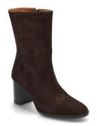 3/4 Bootie Wooden Brown Apair