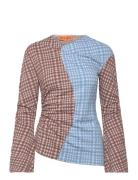 Sgclementine, 2118 Checkered Jersey Beige STINE GOYA