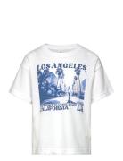 T Shirt La Print White Lindex