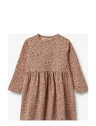 Jersey Dress L/S Sessa Pink Wheat