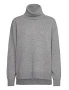 Relaxed Turtle-Neck Sweater Grey Filippa K