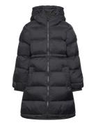 Long Heavy Padded Jacket Black GANT