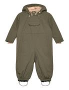 Matwisti Fleece Lined Snowsuit. Grs Green MINI A TURE