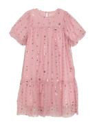 Dress Sequins Pink Creamie