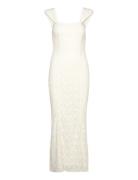 Lace Wide Strap Dress White ROTATE Birger Christensen