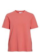 Vinora S/S T-Shirt - Noos Red Vila