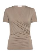 Rwbiarritz Ss T-Shirt Khaki Rosemunde