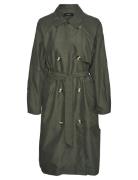 Vmdoreensoffy Long Trenchcoat Ent Khaki Vero Moda