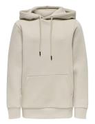 Osjceres Hoodie Swt Noos Cream ONLY & SONS