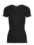 Rmwbalta Ss T-Shirt Black RM By Rosemunde