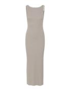 Gzdrew Reversible Eyelet Dress Beige Gestuz